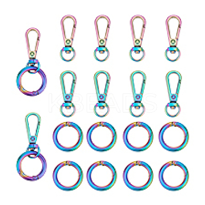 10Pcs Alloy Swivel Clasps DIY-PH0031-48-1