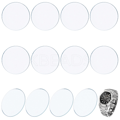 12Pcs Glass Watch Lens Glass FIND-OC0013-20B-1