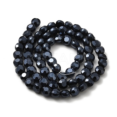 Electroplate Glass Beads Strands EGLA-D019-35A-1