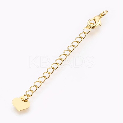 Brass Chain Extender KK-I633-67G-NR-1