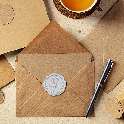 Adhesive Wax Seal Stickers DIY-CP0009-53A-20-1