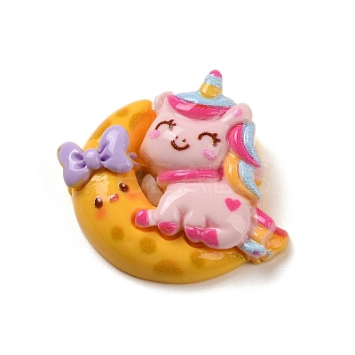 Opaque Resin Decoden Cabochons RESI-R447-05F-1