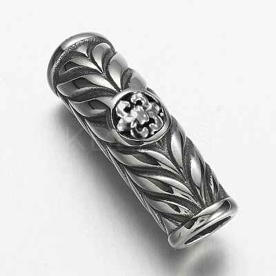 304 Stainless Steel Beads STAS-E133-060AS-1