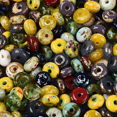 Picasso Glass Seed Beads SEED-N010-01I-1