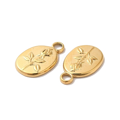 Ion Plating(IP) 304 Stainless Steel Pendants STAS-H212-23G-1