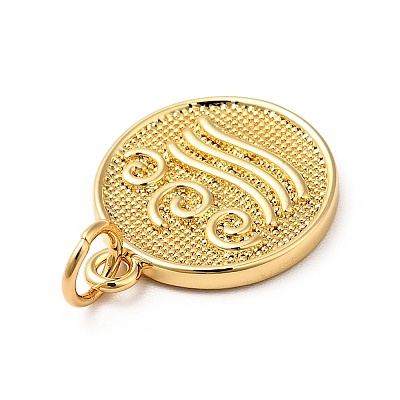 Rack Plating Brass Pendants KK-H431-39G-C-1