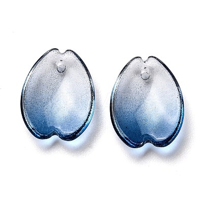 Transparent Glass Pendants X-GLAA-B003-03E-1