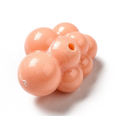 Macaron Color Opaque Acrylic Beads MACR-J122-08A-1