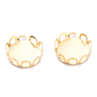 304 Stainless Steel Charms Cabochon Settings STAS-Y001-11G-1