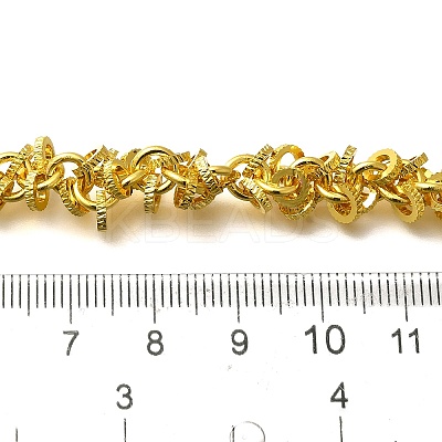 Rack Plating Brass Link Chains CHC-M027-03G-1
