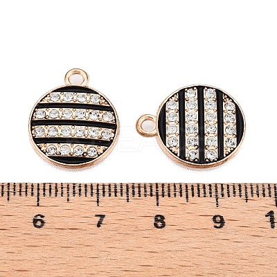 Alloy Enamel Pendants PALLOY-N176-90KCG-1