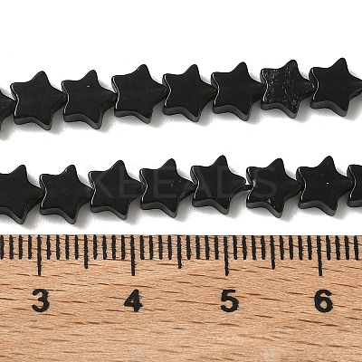 Natural Obsidian Beads Strands G-F817-A04-01-1