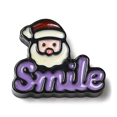 Christmas Opaque Resin Cabochons CRES-D015-01E-1