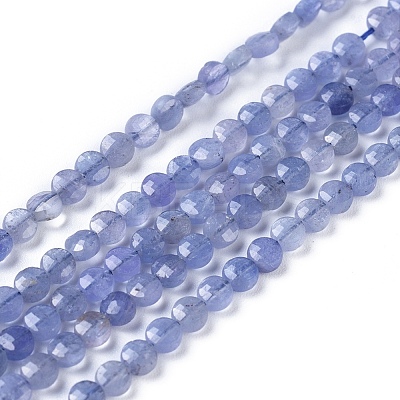 Natural Tanzanite Beads Strands G-I249-A29-1