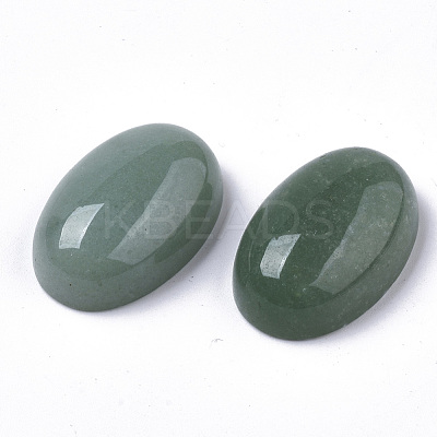 Natural Green Aventurine Cabochons X-G-N0325-06-1