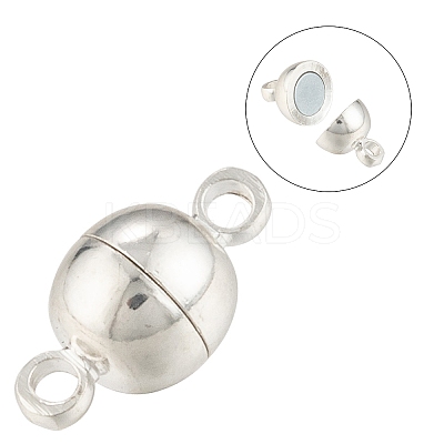 Brass Magnetic Clasps with Loops X-MC019-NFS-1