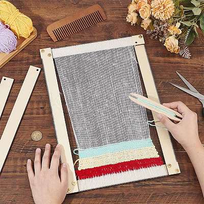 Wooden Handheld Knitting Loom TOOL-FG0001-33-1