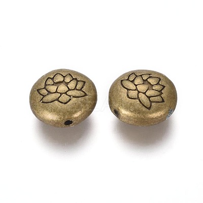 Tibetan Style Alloy Beads X-TIBEB-Q067-08AB-NR-1