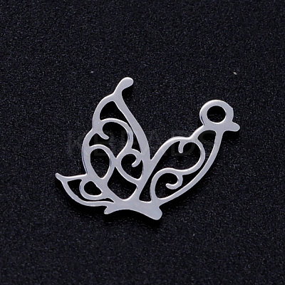 Tarnish Resistant 201 Stainless Steel Hollow Pendants STAS-Q201-JN277-1-1