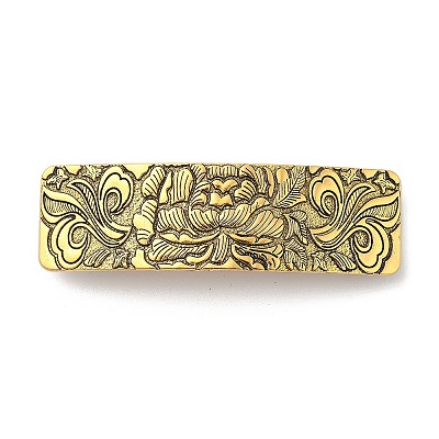 Alloy Retro Hair Barrettes AJEW-K048-07AG-1
