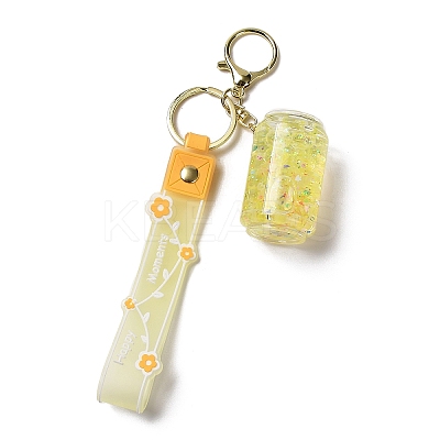 Soda Drinks Bottle Acrylic Pendant Keychain Decoration KEYC-D018-04-1