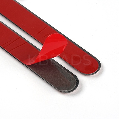Plastic Bathroom Sign Stickers AJEW-WH0002-98A-1