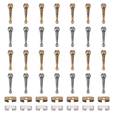 DIY Poirot Tie Accessories Kits DIY-WR0004-71-1