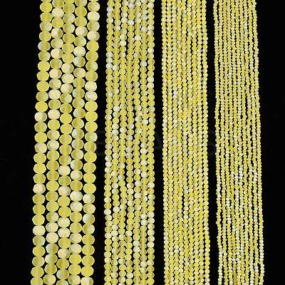 Transparent Glass Beads Strands EGLA-A044-T4mm-MB29-1