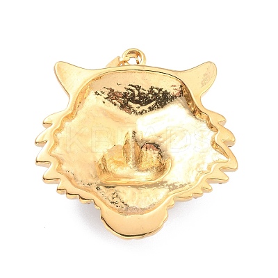 Ion Plating(IP) 304 Stainless Steel Big Pendants STAS-L266-02G-1