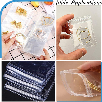 100Pcs PVC Anti Oxidation Resealable Bags AJEW-SP0001-09A-1