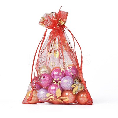 Organza Drawstring Jewelry Pouches LS-OP-I001-A05-1
