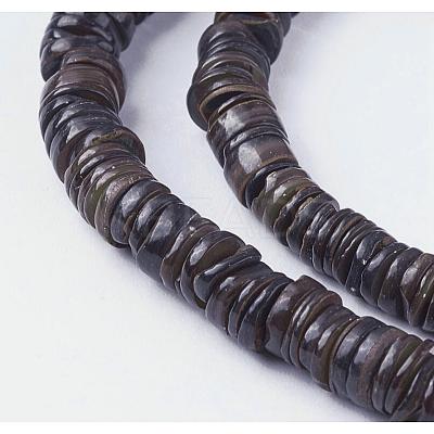 Shell Beads Strands SSHEL-E571-49E-1