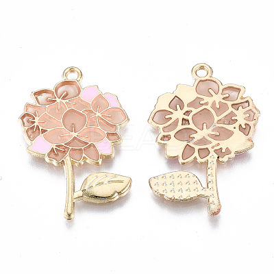 Transparent Epoxy Resin Pendants LS-X-ENAM-Q437-059C-NR-1