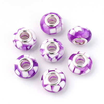 Resin European Beads RPDL-N015-01C-1