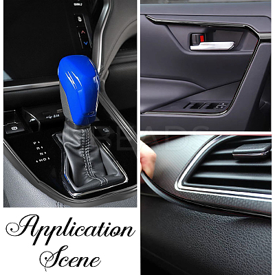 Self Adhesive PVC Car Interior Moulding Trim AJEW-WH20042-42E-1