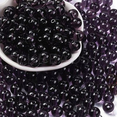 Transparent Colours Glass Seed Beads SEED-Z004-T8MM-04-1