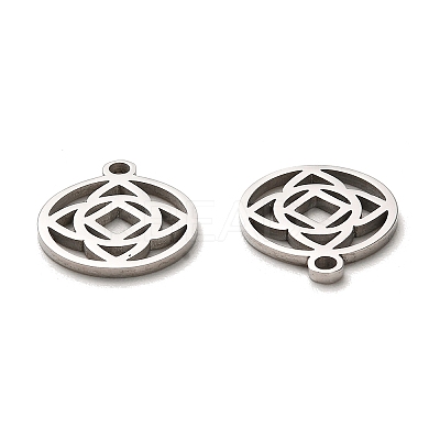 Non-Tarnish 316 Surgical Stainless Steel Charms STAS-H190-03P-02-1