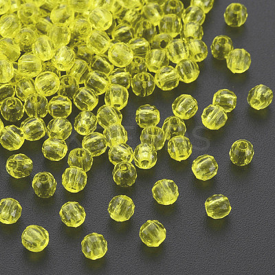Transparent Acrylic Beads MACR-S373-85-B07-1