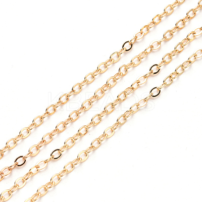 3.28 Feet Brass Cable Chains X-CHC-T008-06A-KC-1
