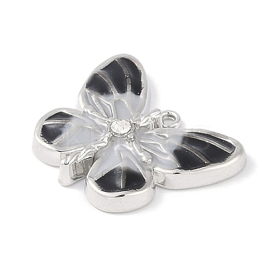 Rack Plating Alloy Enamel Pendants PALLOY-F018-22P-04-1