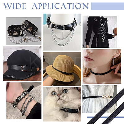 Flat PU Leather Cord DIY-WH0656-51B-1