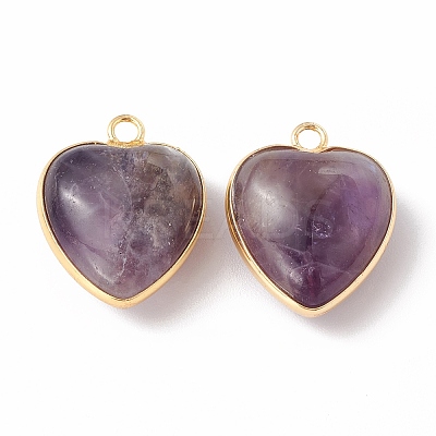 Natural Amethyst Pendants G-C005-01G-16-1