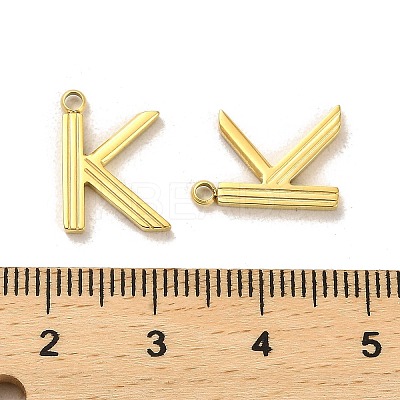 304 Stainless Steel Pendants STAS-L022-022G-K-1