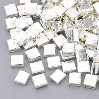 Electroplate Glass Seed Beads X-SEED-S023-20C-08-1