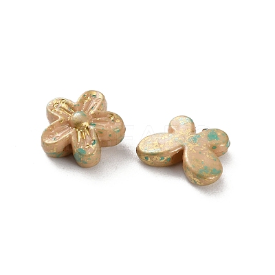 Opaque Acrylic Beads OACR-M015-15E-1
