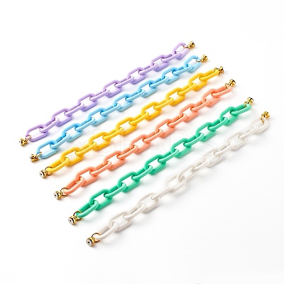 Acrylic Cable Chains Phone Case Chain HJEW-JM00483-1