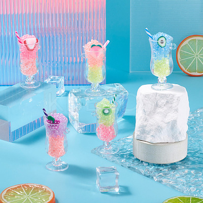 DIY Luminous Juice Keychain Making Kit DIY-TA0006-72-1