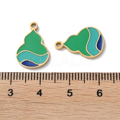 Ion Plating(IP) 304 Stainless Steel Pendants STAS-C083-18G-01-1