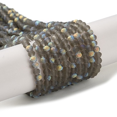 Imitation Jade Glass Beads Strands EGLA-YW0003-19A-13-1