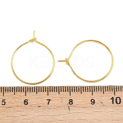 Brass Wine Glass Charm Rings X-EC067-1G-1